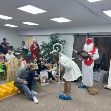 Mikulášská nadílka v herně