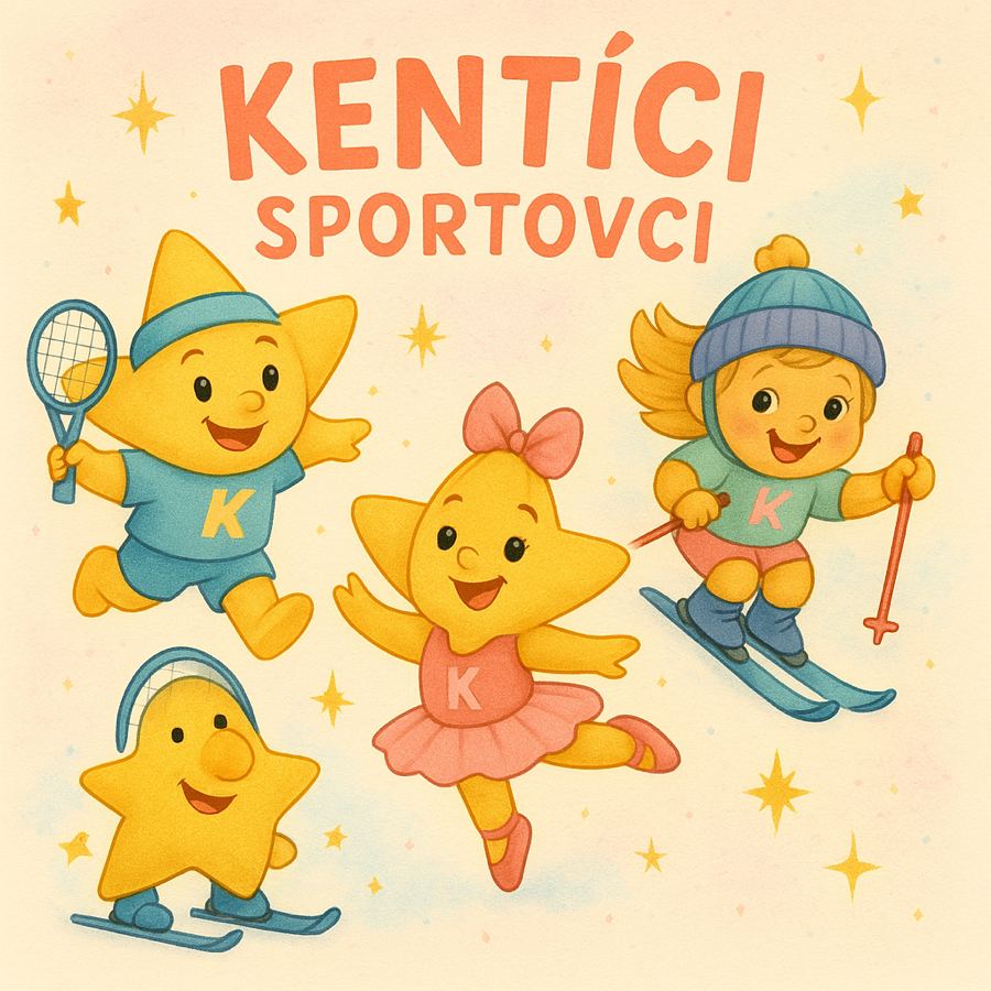 Illustration – Kentíci, little sporty stars